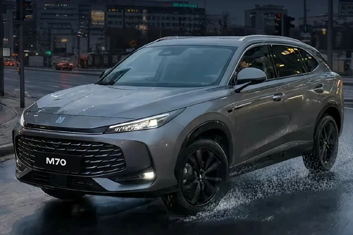 На заводе «Москвич» запустили производство новых кроссоверов М70 и М90