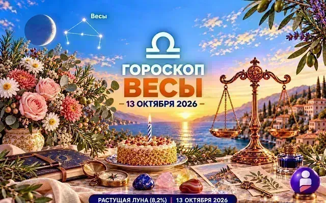 Гороскоп для рождённых 13 октября о цене согласия