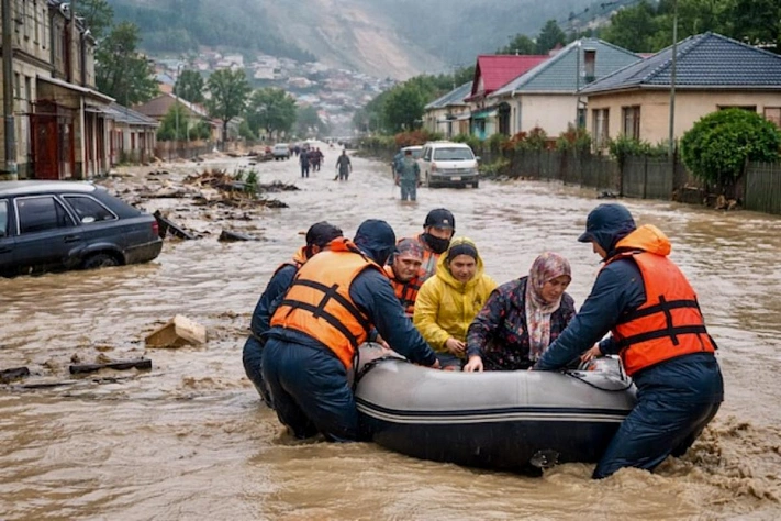 В Дагестане число пострадавших от наводнений превысило 6 тысяч