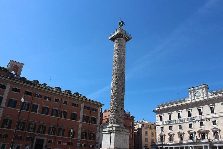 В Риме завершается реставрация 1840-летней Колонны Марка Аврелия