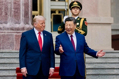 трамп прибыл в пекин на переговоры с си цзиньпином