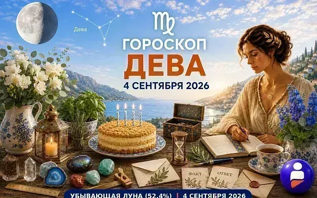 Гороскоп для рождённых 4 сентября о спокойном ответе