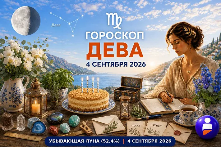 Гороскоп для рождённых 4 сентября о спокойном ответе