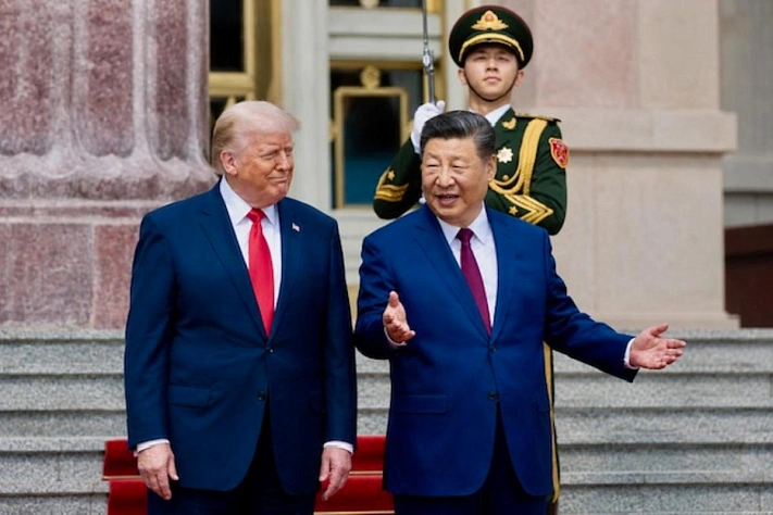 Трамп прибыл в Пекин на переговоры с Си Цзиньпином