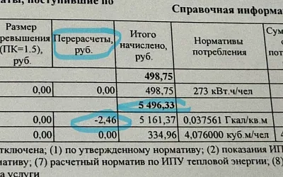 Замерзающим жителям Приморья сделали перерасчёт за тепло в размере 2,46 рубля