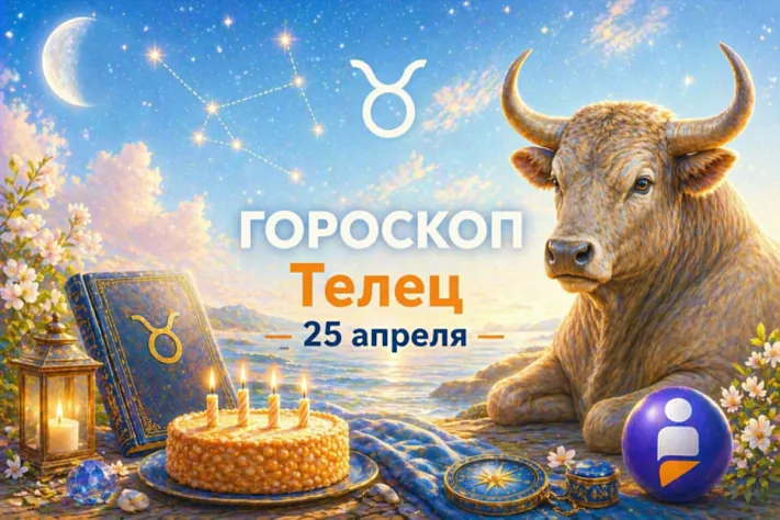 Гороскоп для рождённых 25 апреля и день, когда спокойствие начинает звучать