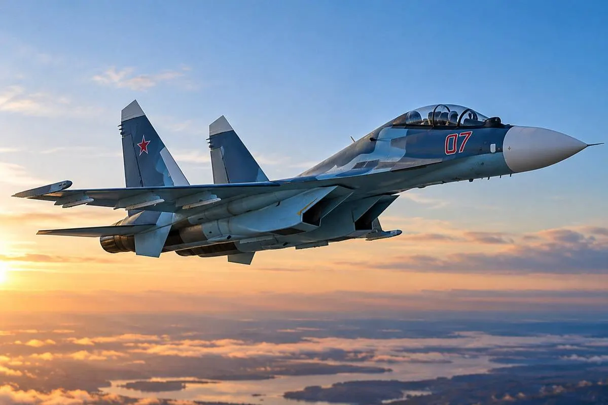 В Калининградской области разбился Су-30, пилоты выжили