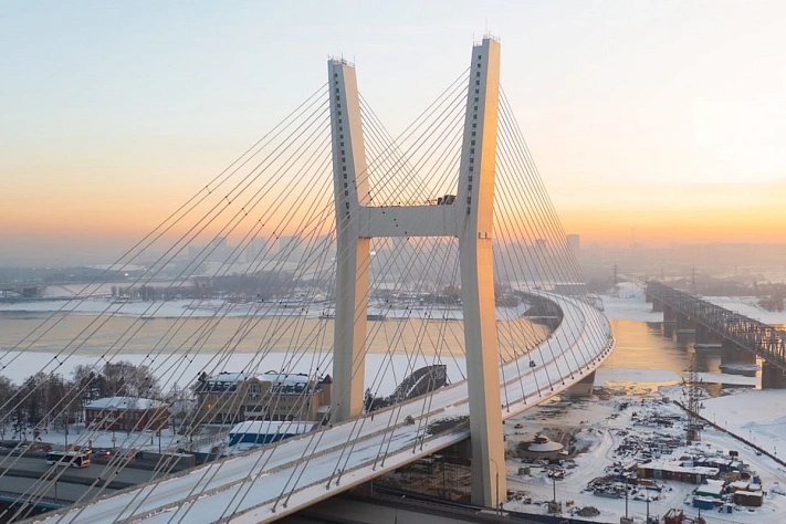 Четвёртый мост через Обь в Новосибирске снова не открыли вовремя