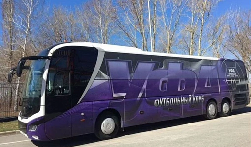 Футбольный клуб «Уфа» вынужден продать свой автобус