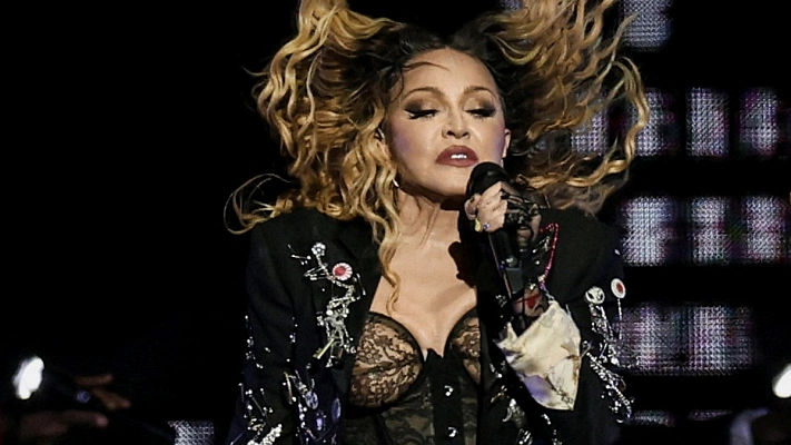 Певица Мадонна собрала полтора миллиона зрителей