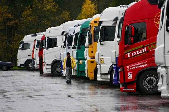 Литовские фуры остаются на спецплощадках в Беларуси