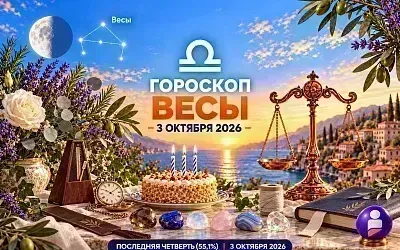 Гороскоп для рождённых 3 октября о втором дыхании
