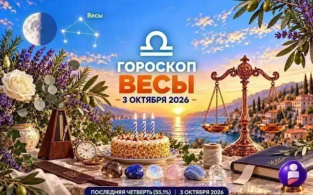 Гороскоп для рождённых 3 октября о втором дыхании