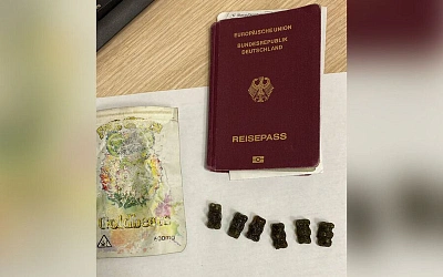 Гражданина Германии задержали из-за мармеладок с каннабисом в аэропорту Петербурга