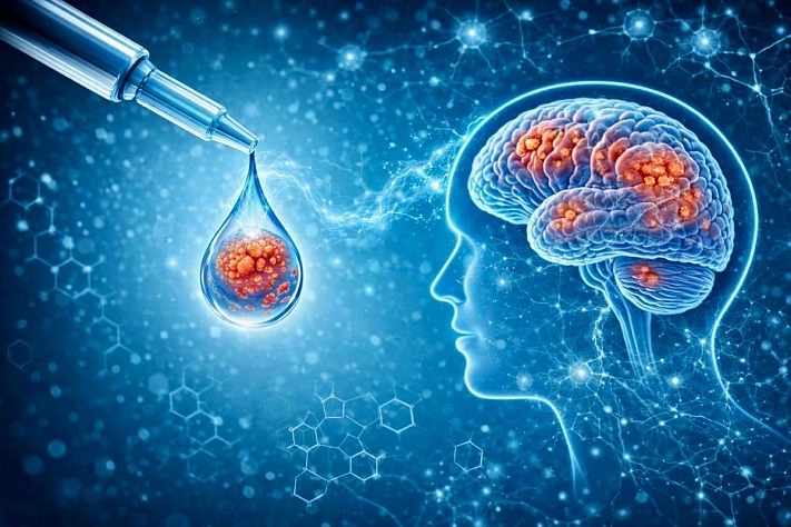 Одна капля слюны может помочь заметить болезни мозга раньше