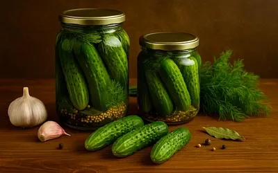 Рецепт огурцов «Пальчики» с горчицей: хрустящая классика на зиму