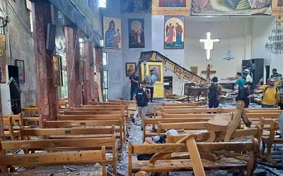 Теракт в церкви Дамаска: более 30 погибших и раненых