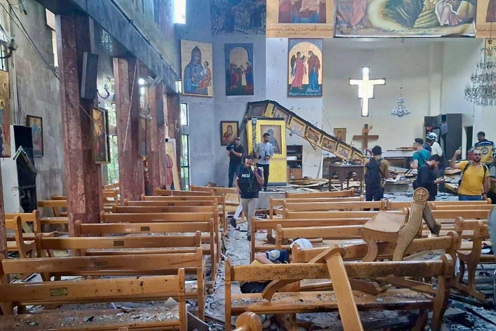 Теракт в церкви Дамаска: более 30 погибших и раненых