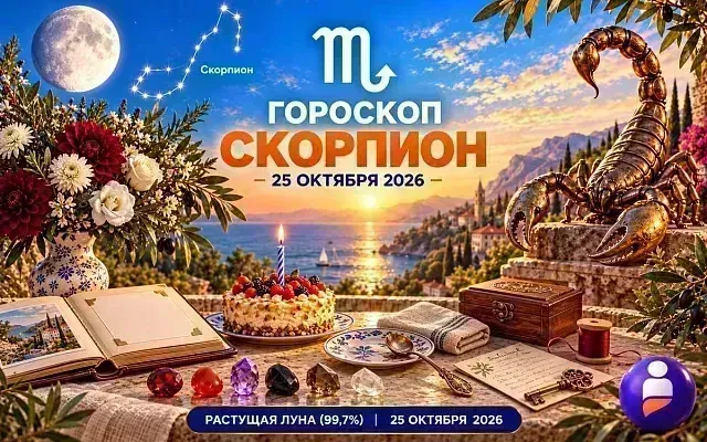 Гороскоп для рождённых 25 октября о семейных традициях