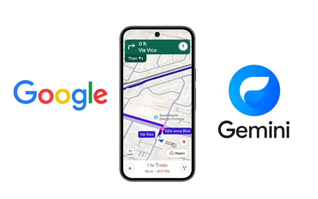 Gemini приходит в «Карты» — маршруты становятся разговорными
