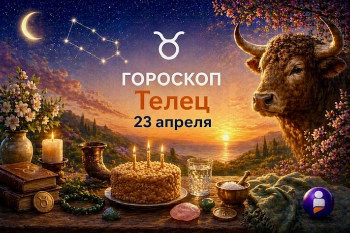 Гороскоп для рождённых 23 апреля и день, когда устойчивость выбирает живое