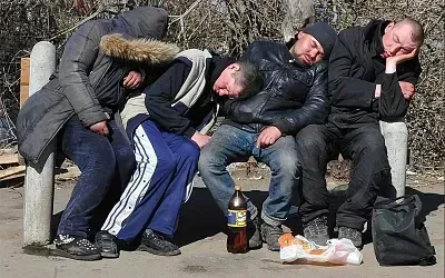 В России выросло количество людей с диагнозом «алкогольная зависимость»