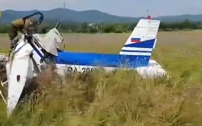 Легкомоторный самолёт разбился в Приморье