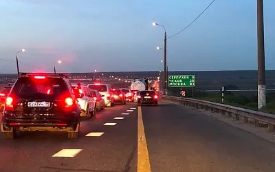 На трассе М2 ограничат скорость движения
