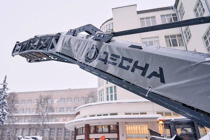 Представлена первая российская дорожная фреза