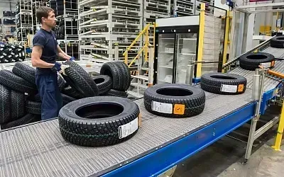 Производство легковых шин в России сократилось на 23%
