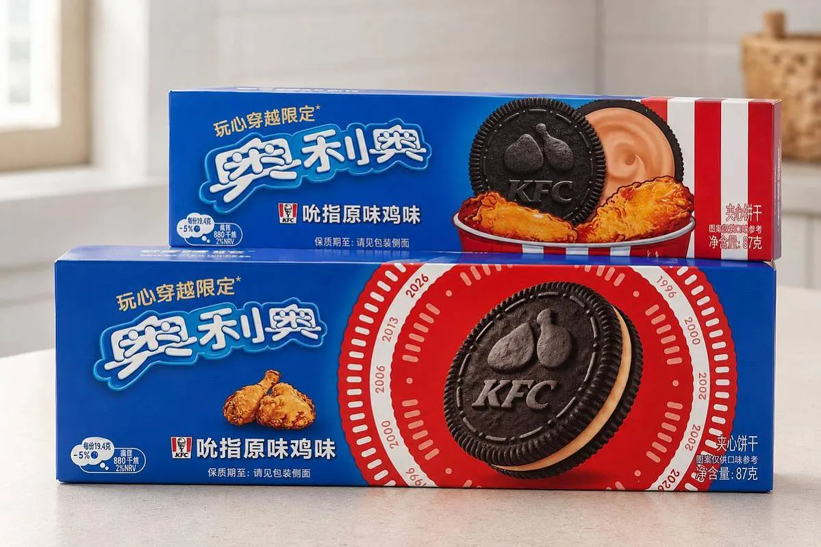 Oreo со вкусом курицы KFC вышло в Китае
