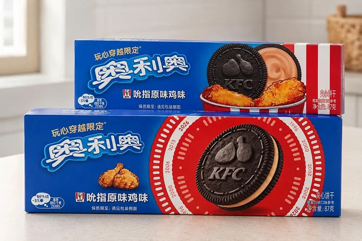 Oreo со вкусом курицы KFC вышло в Китае