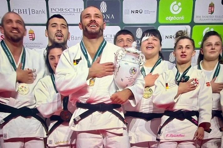 Сборная Грузии победила на чемпионате мира по дзюдо в Венгрии