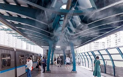 В московском метро появится охлаждающий туманизатор