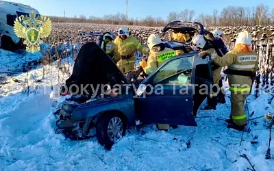 На трассе «Кузайкино — Нурлат» в Татарстане погибли двое