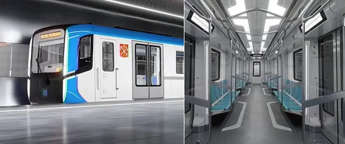 Разработана концепция нового метропоезда для Петербурга