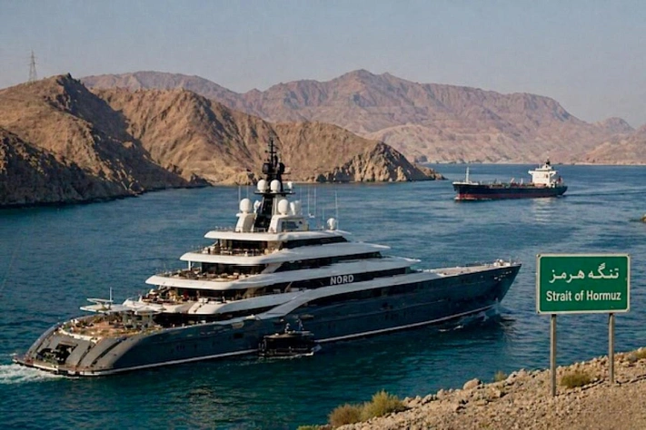 Яхта богатейшего россиянина прошла через Ормуз