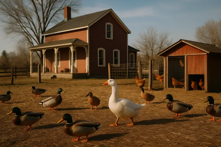 Необычный штамм птичьего гриппа на ферме в Вашингтоне