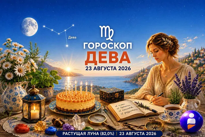 Гороскоп для рождённых 23 августа о точности без суеты