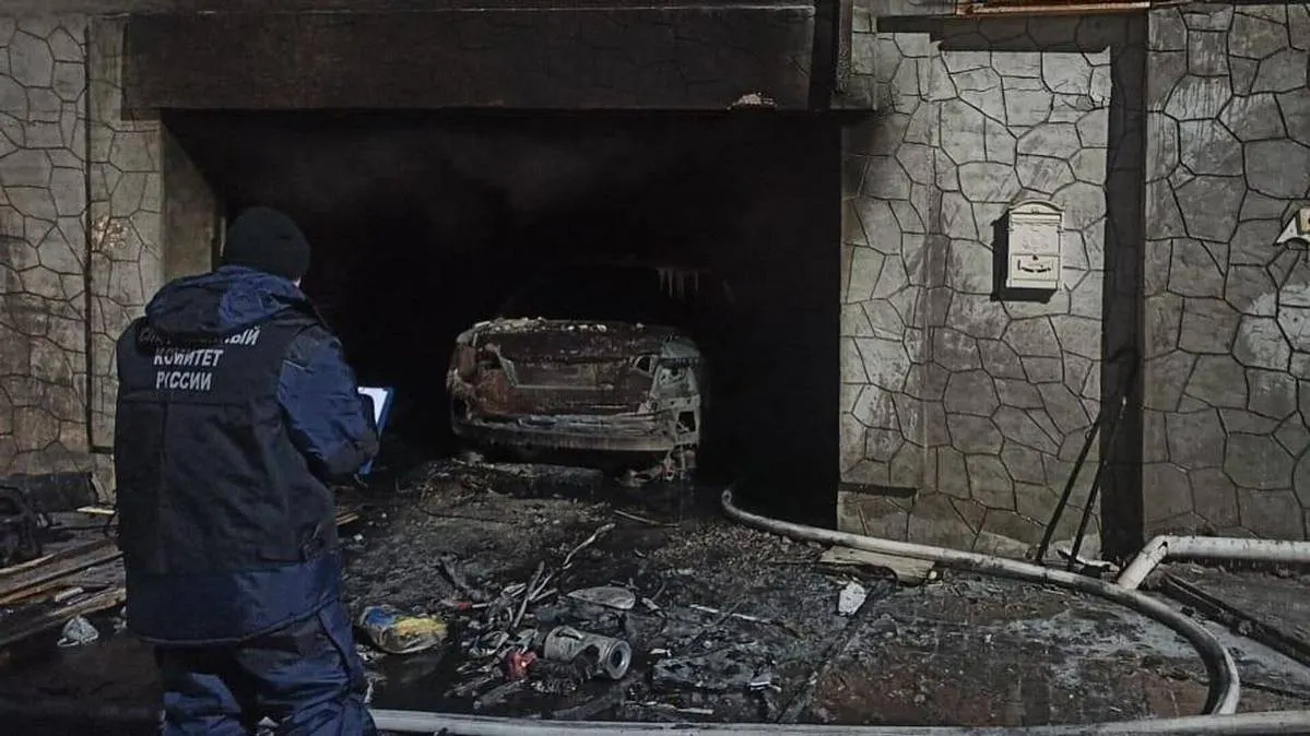Мать и двое детей погибли при пожаре в Перми