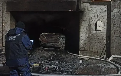 Мать и двое детей погибли при пожаре в Перми