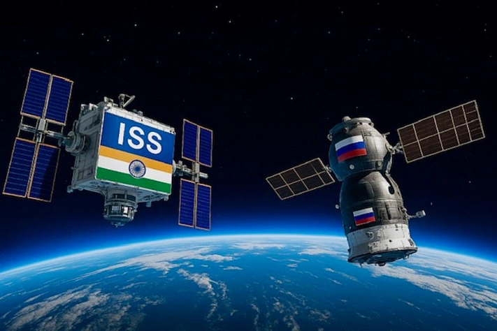 Россия и Индия хотят разместить свои орбитальные станции рядом