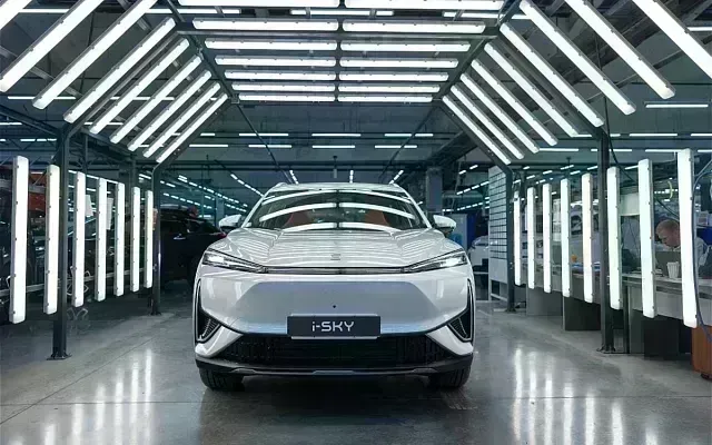 В Липецкой области стартовало производство электрокроссовера Evolute i-Sky