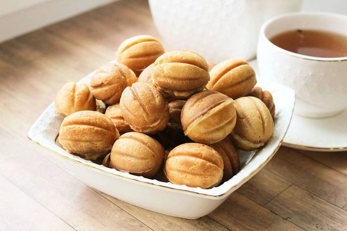 Готовим хрустящее песочное лакомство с кремовой начинкой