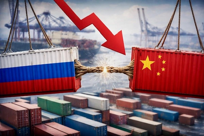 Торговля Китая с Россией впервые за пять лет пошла на спад