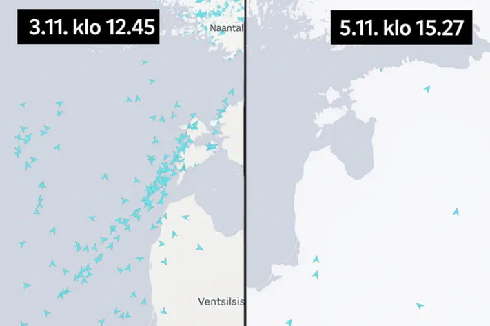 Призрачный флот НАТО на Балтике выглядит как массовый AIS‑спуфинг