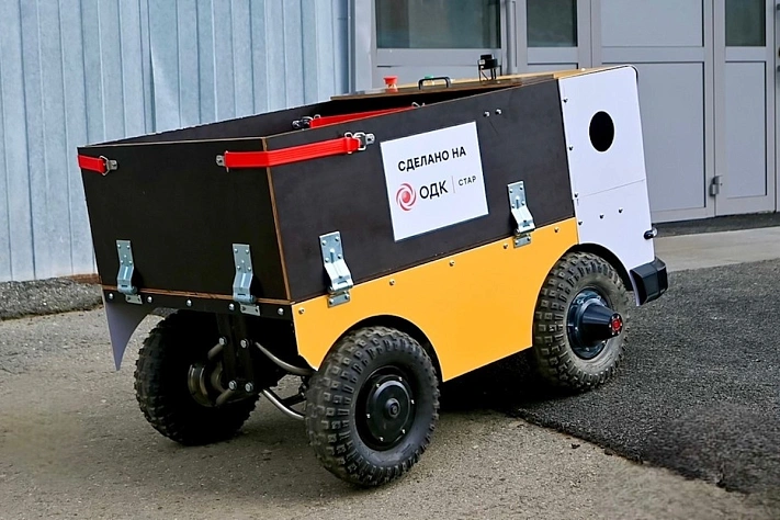 Пермское предприятие создало робота-доставщика