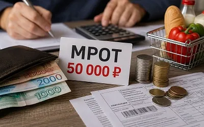КПРФ предложила поднять МРОТ до 50 тысяч рублей