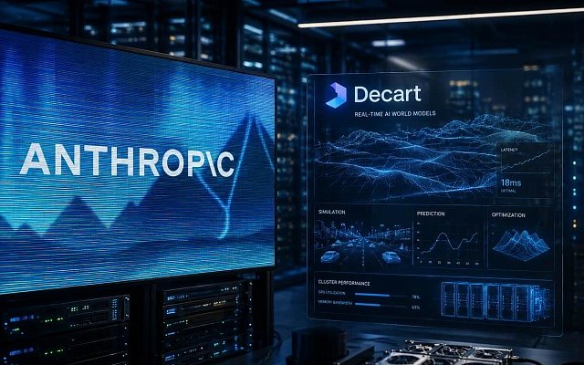 Anthropic обсуждает покупку Decart за $6 млрд