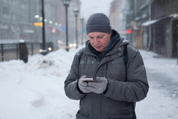 Травматолог предупредил о главной опасности телефона зимой